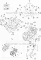 CARTER MOTEUR pour KTM ADVENTURE 2016