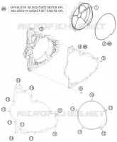 CARTER EMBRAYAGE pour KTM RC8 2010