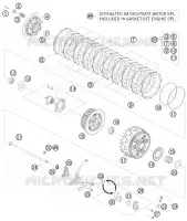 EMBRAYAGE pour KTM RC8 2010