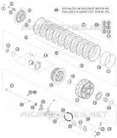 EMBRAYAGE pour KTM RC8 2010