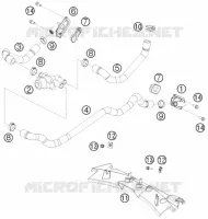 SECONDARY AIR SYSTEM SAS pour KTM RC8 2010