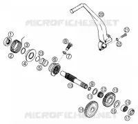 KICK pour KTM SUPERMOTO 2004