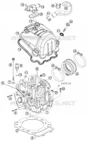 CULASSE pour KTM SUPERMOTO 2007