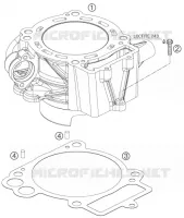 CYLINDRE pour KTM SUPERMOTO 2007