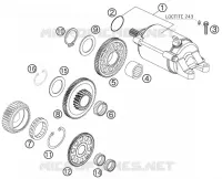 DEMARREUR ELECTRIQUE pour KTM SUPERMOTO 2007