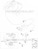 EVAPORATIVE CANISTER pour KTM SUPERMOTO 2007