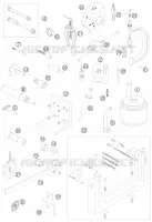 OUTILLAGE SPECIFIQUE (MOTEUR) pour KTM SUPERMOTO 2007