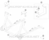 OUTILLAGE SPECIFIQUE pour KTM SUPERMOTO 2007