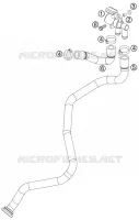 SECONDARY AIR SYSTEM SAS pour KTM SUPERMOTO 2007