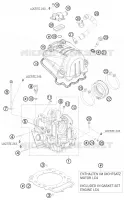 CULASSE pour KTM SMC 2010