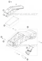 FILTRE A AIR pour KTM SMC 2010