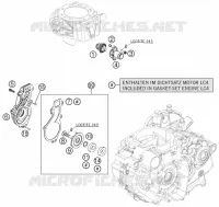 POMPE A EAU pour KTM SMC 2010
