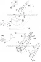 BATTERIE pour KTM RC8 2008
