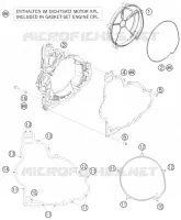 CARTER EMBRAYAGE pour KTM RC8 2008