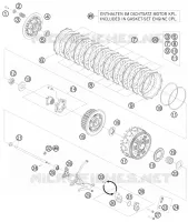 EMBRAYAGE pour KTM RC8 2008