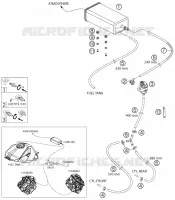 EVAPORATIVE CANISTER pour KTM RC8 2008