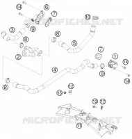 SECONDARY AIR SYSTEM SAS pour KTM RC8 2008