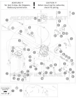 CARBURATEUR pour KTM SX-F 2010