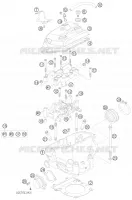 CULASSE pour KTM SX-F 2010