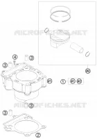 CYLINDRE pour KTM SX-F 2010
