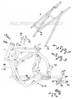 CADRE pour KTM SX 1998