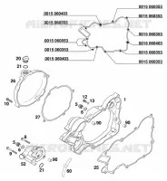 CARTER EMBRAYAGE pour KTM SX 1998