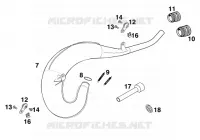 ECHAPPEMENT pour KTM SX 1998