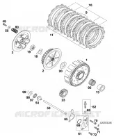 EMBRAYAGE pour KTM SX 1998