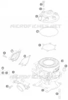 CYLINDRE pour KTM XC 2009