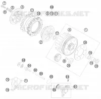 EMBRAYAGE pour KTM XC 2009