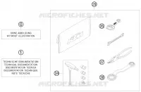 TROUSSE A OUTILS / MANUELS / OPTIONS pour KTM XC 2009