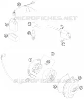 ALLUMAGE pour KTM SX 2008