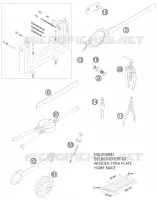 OUTILLAGE SPECIFIQUE (MOTEUR) pour KTM SX 2008