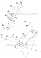 FILTRE A AIR pour KTM SX 2011