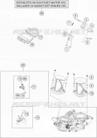 BOITIER PAPILLON INJECTION pour KTM SUPERDUKE 2015