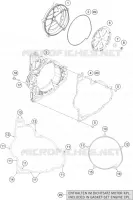 CARTER EMBRAYAGE pour KTM SUPERDUKE 2015