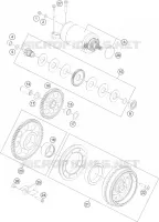 DEMARREUR ELECTRIQUE pour KTM SUPERDUKE 2015