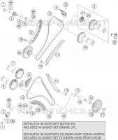 DISTRIBUTION pour KTM SUPERDUKE 2015