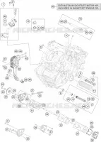 POMPE A HUILE pour KTM SUPERDUKE 2015