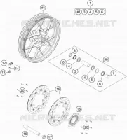 ROUE AVANT pour KTM SUPER ADVENTURE 2019