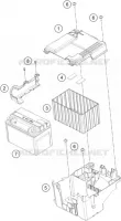 BATTERIE pour KTM Duke 2024