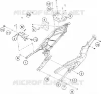 BOUCLE ARRIERE pour KTM Duke 2024
