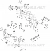 CADRE pour KTM Duke 2024