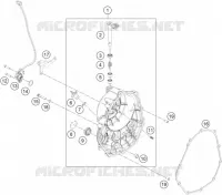 CARTER EMBRAYAGE pour KTM Duke 2024