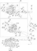 CARTER MOTEUR pour KTM Duke 2024