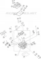CULASSE pour KTM Duke 2024