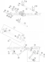 MECANISME DE SELECTION DE VITESSES pour KTM Duke 2024