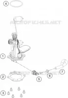 POMPE A ESSENCE pour KTM Duke 2024