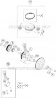 VILEBREQUIN / PISTON pour KTM Duke 2024