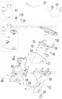 CONTACTEUR A CLE pour KTM DUKE 2009